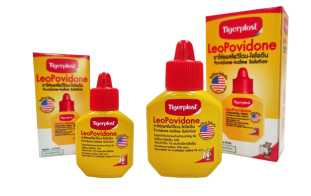 Tigerplast Leopovidone Solution